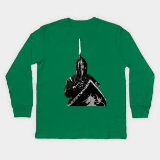 Medieval Knight #2 Kids Long Sleeve T-Shirt